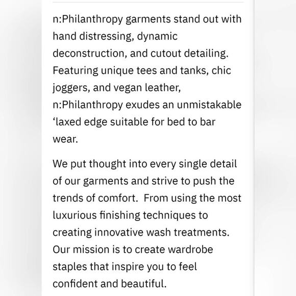 Revolve n:Philanthropy NWT Karlie High Waisted Classic Leggings in Black Cat M - Picture 6 of 7